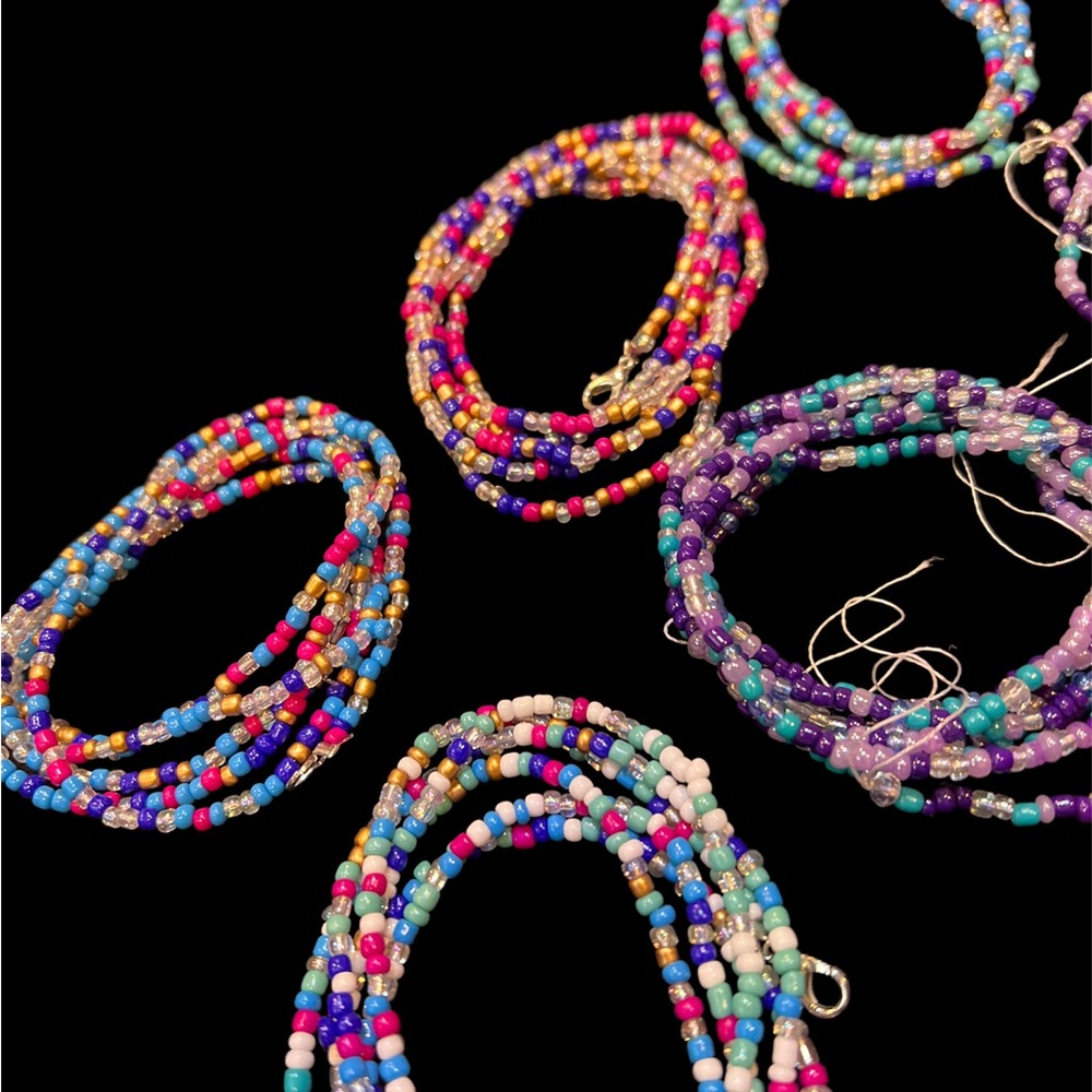 6 Beaded Chains